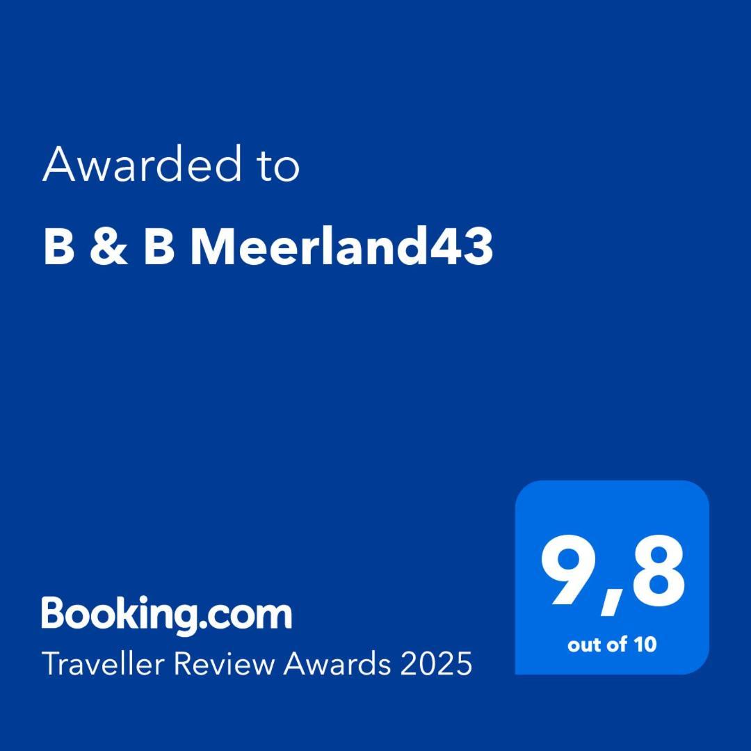 B & B Meerland43 외부 사진